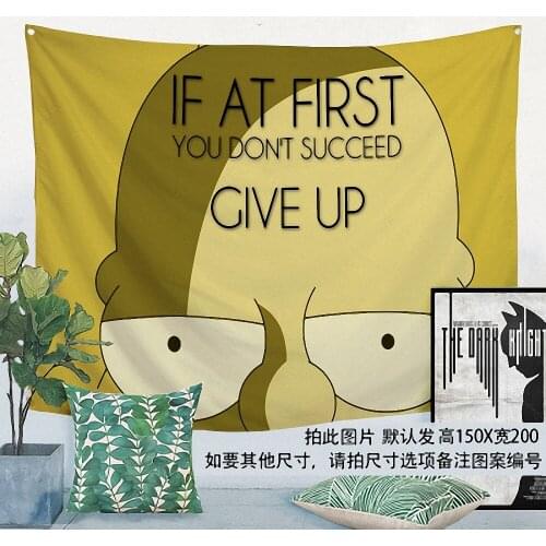 Classic Movie\Rock Band\Creative Pattern Flag Banner Cloth Art Retro Poster Tapestry Wall Sticker Hanging Painting Indoor Decor