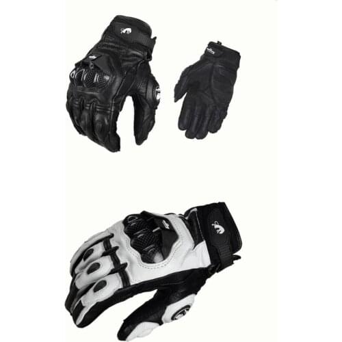 Leather Motorcycle Gloves Motocross Racing Glove Ride Bike driving bicycle cycling Motorbike Sports moto racing gloves