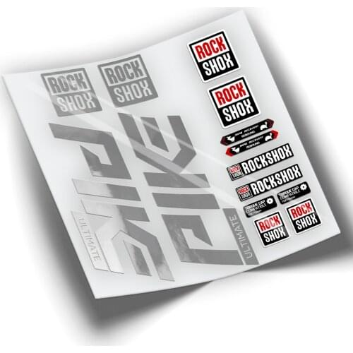 STICKERS clevis Rod BICLICLETA ROCKSHOX PIKE 2020 WP295 ROCK SHOX