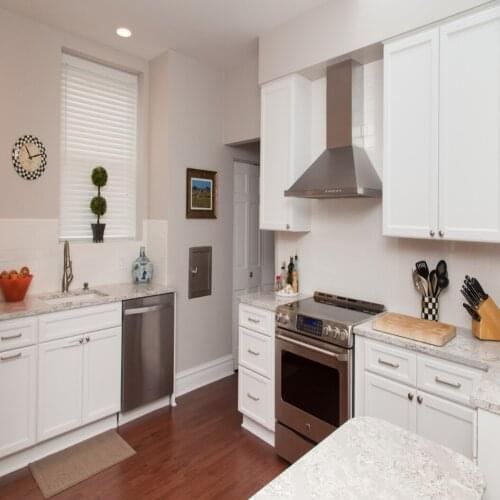 Lower Cupboard Solid Wood Modern Kitchen Cabinet Set White Lacquer Designs For Small Kitchen