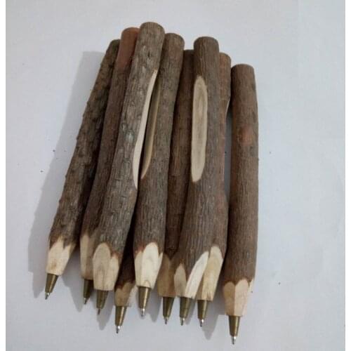 200PCS/lots New Arrival Fashion Vintage handmade wooden Environmental ball pen/Lovely ballpoint pen