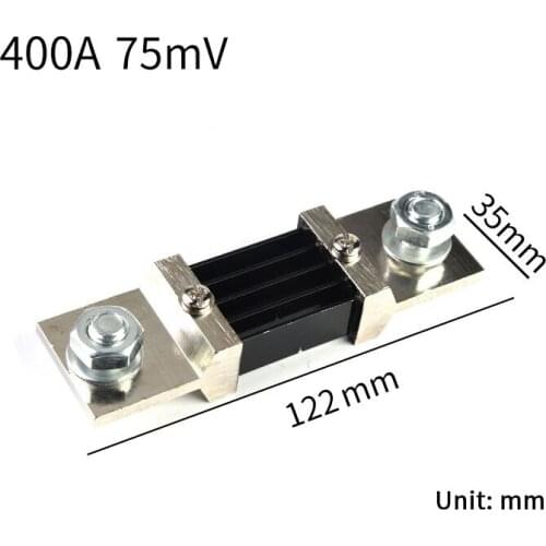 1PCS External Shunt FL-2B 400A/75mV Current Meter Shunt resistor For digital ammeter amp voltmeter wattmeter