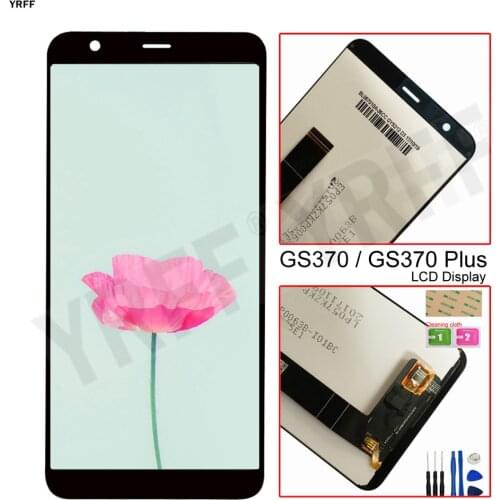 LCD Screens For Gigaset GS370 Plus LCD Display Touch Screen Digitizer Assembly Panel Sensor Phone Repair Sets Free Shipping
