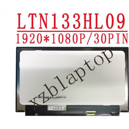 13.3'' eDP 30 pin 1920*1080 IPS Laptop LED 100% sRGB SCREEN LTN133HL09 fit LQ133M1JW15-E N133HCE-GP1 LP133WF4 SPB1 NV133FHM-N52