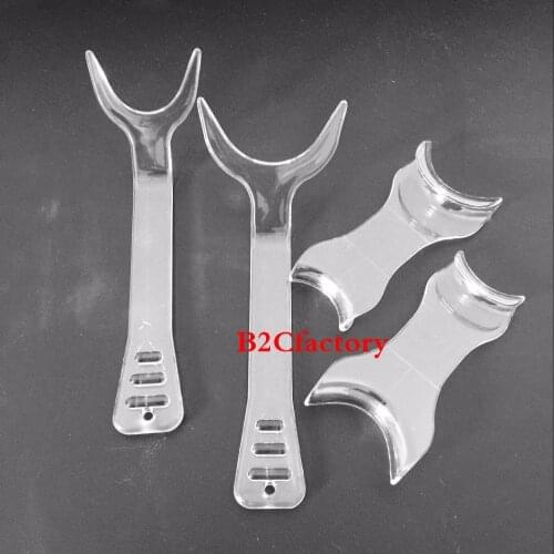 4pcs/2Set Dental Autoclavable Mouth Opener Intraoral Cheek Lip Retractor Opener
