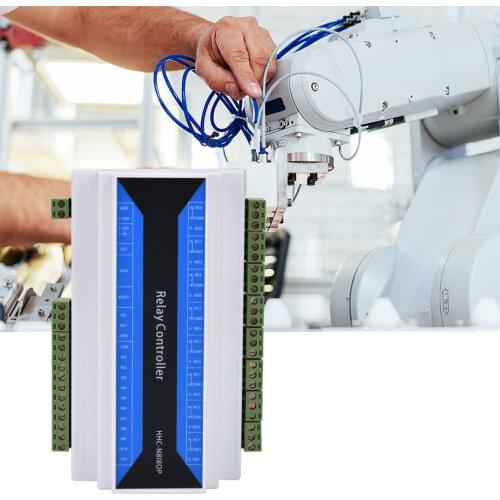 8 Channel Network Relay Module Remote Control Relay Device Ethernet to RS485 TCP Relay Module Tool