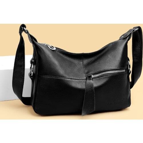 Ladies Fashion Women Crossbody Bags for Women 2021 High Capacity Shoulder Bag Handbag Female PU Leather Women Messenger Bag