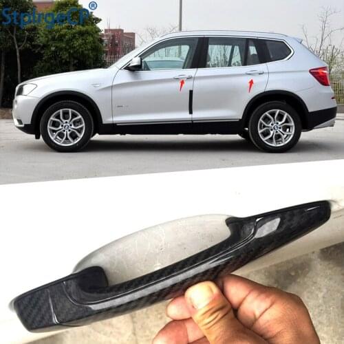 For BMW x3 E83 F25 xDrive35i xDrive28i xDrive20d M sport 2011-17 Accessories 100% real carbon fiber Auto outer door handle cover