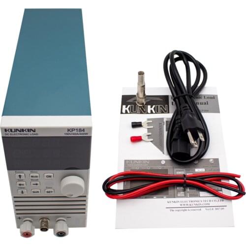 KP184 DC Electronic Load Battery capacity tester Internal resistance tester Power tester MODBUS RS485/232 400W 150V 40A