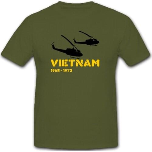 2019 Hot Sale Super Fashion Summer Casual Man T Shirt Good Quality Vietnam Usa Military Helicopter Bell 1965 - 1973Custom Tee