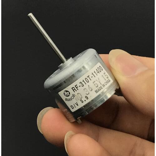 MABUCHI RF-310T-11400 D/V 5.9 Motor DC 5.9V 22mm Long Shaft for CD DVD Player/ Toy Car Boat