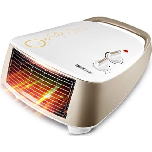 DMWD 2000W Multifunctional Mini Electric Heater Wall Mounted / Desktop Cooling Fan Bathroom Blower Clothes Dryer 220V 4 Gear