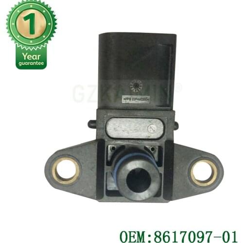 OEM 861709701 8617097-01 13627542623 7585278 Manifold Intake Pressure Sensor 8617097-01 For BMW 1 3 Series E60 E87 E90