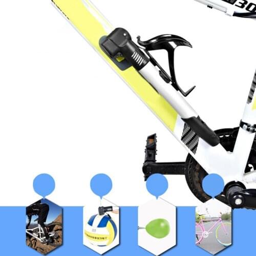 Plastic Mini Portable Bicycle Basketball High Pressure Manual Air Pump Inflator Air Pump Inflator