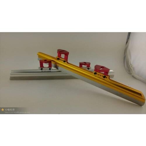 Professional Short Track Ice Blade 380mm 410mm 430mm Golden Silver Inline Speed Skates Support Iceblade for Indoor Track Race