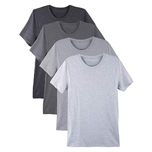 Summer 2020 new T-shirts, short-sleeve round neck T-shirts, organic cotton short casual cotton O-neck