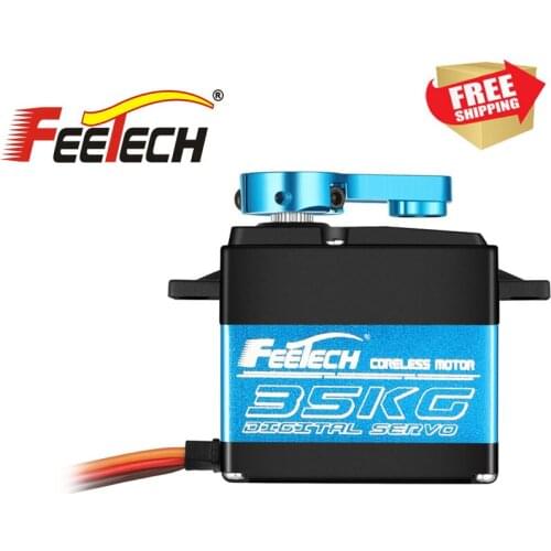 RC Radio control car 25kg 35kg hollow cup metal gear 180 degree waterproof high torque digital servo option upgrade parts