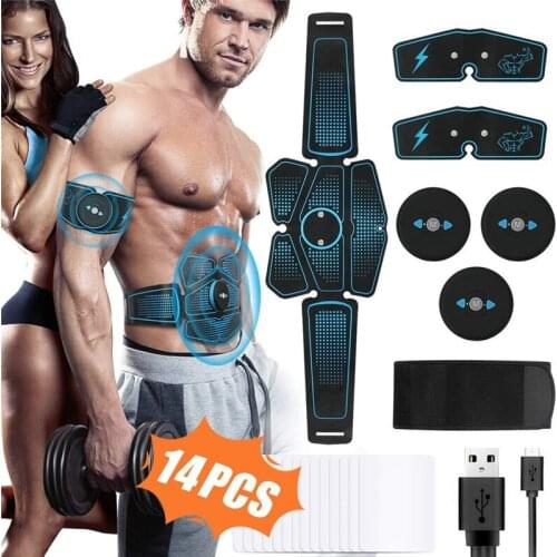 Muscle Stimulator ABS Hip Trainer EMS Abdominal Belt Electrostimulator Muscular Exercise Home Gym Equipment Electrostimulation