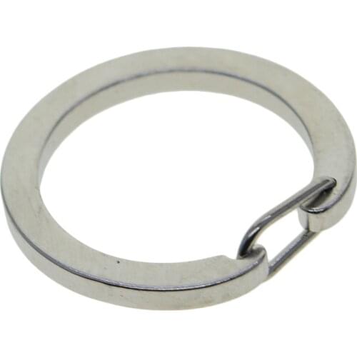 Super strong Unique creative Fine biker Large stainless steel spring snap clip hook Carabiner Keyring Keychain clasp FOB