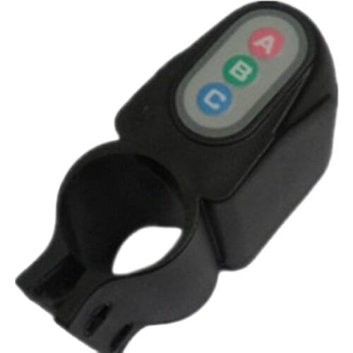 Outdoor Bike Alarm Lock Bicycle Motorbike Moped Cycling Security Sound Loud Anti-theft ABC Code Type Lock for Bike no packing