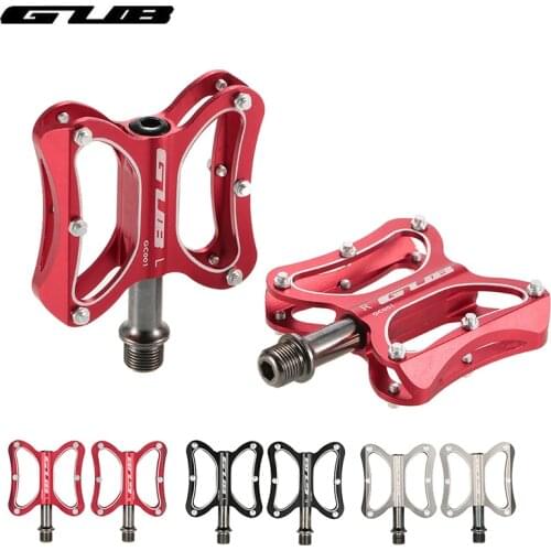GUB GC001 Bicycle Pedal Aluminum Alloy Thread Sealed Bearings Mountain Road Bike Riding Pedals Cycling Accessories MTB Tools