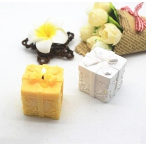 1Pc Christmas Gift Candle Mould Aroma Candle Gypsum Mold For DIY Soap Making Make Cakes Soaps Puddings Chocolates Candles