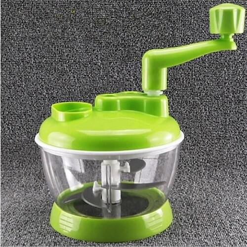 1PC Multi-function Kitchen Manual Food Processor Household Meat Grinder Vegetable Chopper Quick Shredder Green Cutter OK 0524