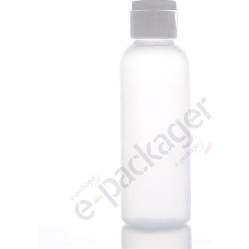 400Pcs Shampoo And Conditioner Opac Refillable Soft Bottles Travel 100ml Flip Top Cap Empty Bottles Lotion Cream