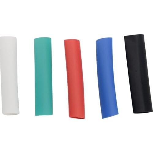 5PCS heat shrinkable tube insulation sleeve data line heat shrinkable tube flame retardant for Apple Android multi-color
