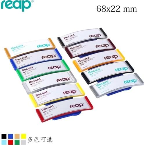 50pcs/lot High Quality Candy colors Employee Name Badge Staff Name Tag For Retail Stores, Hotels (magnet Version)