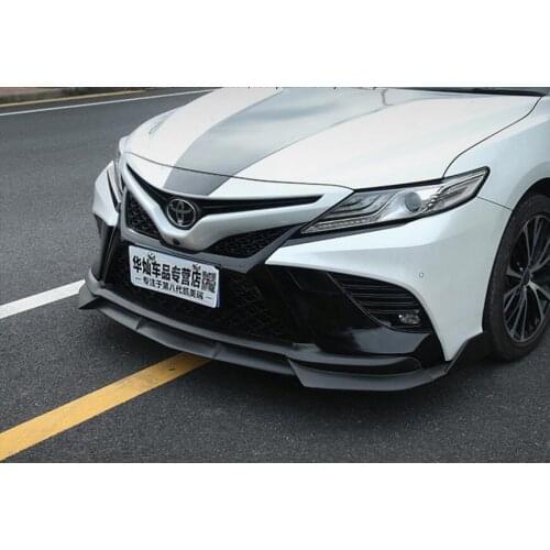 ABS Front Bumper Lip Rear Bumper Diffuser Side Skirts For Toyota Camry Sports Section 2018 2019