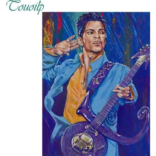 2018 new 5d DIY diamond painting round&square Singer star Prince purple rain Diamonds Embroidery Cross Stitch Set Crafts Mosaic