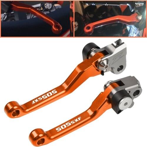 FOR 505SX-F 505 SX-F 2008 Motorcycle Dirt Bike Brake Clutch Levers Motorcross CNC Aluninum handle levers 505sxf 505 SXF 2018