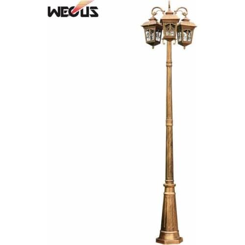 H≈2.6M) European antique garden garden lamp rural style garden residential road lighting