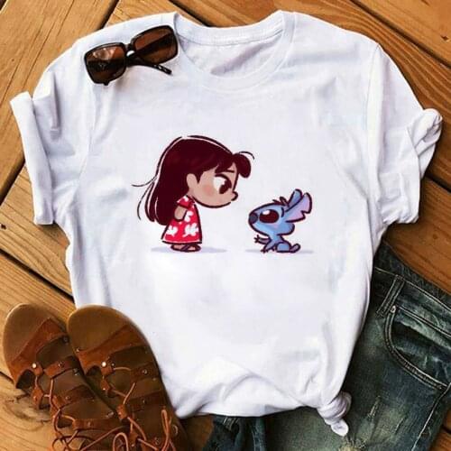 Kawaii Disney Cartoon Little Princess T Shirt Women Funny Disney Princess Graphic Tees Anime Graphic Tees Harajuku Tshirt Female