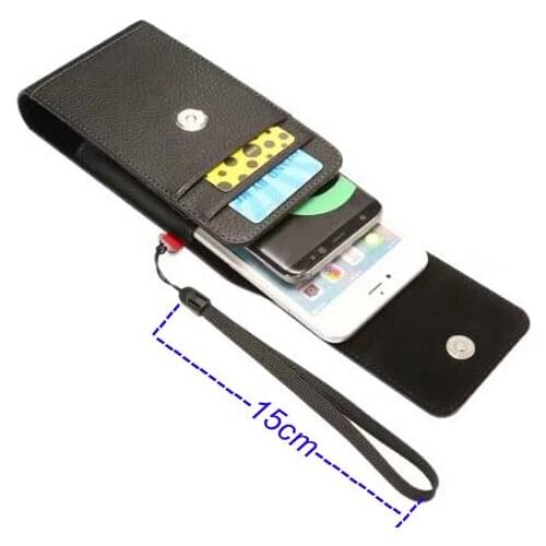 Phone Strap Holst Belt Clip Leather Case Dual Pouch For Galaxy S7 S6 Edge S10 S9 Plus A8S A6S M30 M20 M10 J2 Core S5 J8 J6 J5 J7