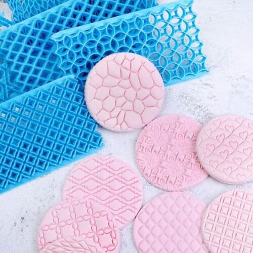 Multifunction Biscuits Cake Cookies Cutter Fondant Embossing Dies Food Grade Cake Pastry Accessories Cake Decorating Tools