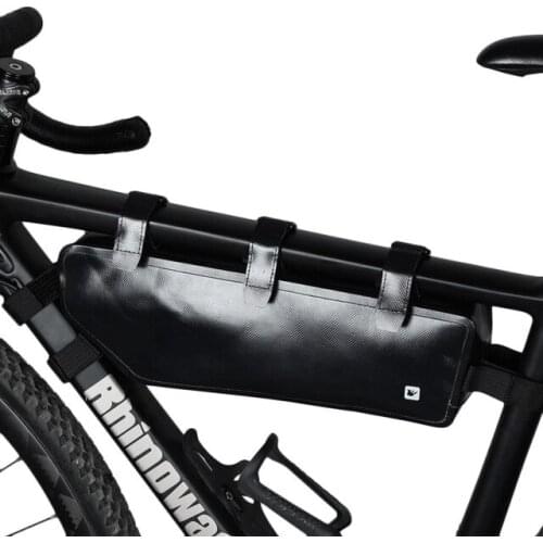 Bike Top Tube Bags Waterproof Bike Storage Bag Mountain Bike Road Bicycle Hook and loop fasteners Cycling Portable Sports Bag
