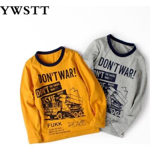 Футболки с длинным рукавом для мальчиков Ywstt China At AliExpress