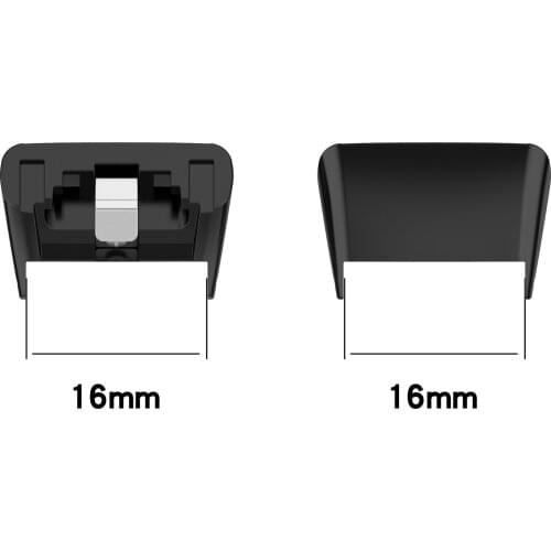 1Pair Metal Durable Watch Strap Connector Watch Band Adapter Repair Tool Supplies Replacement for Huawei Band 6 2Pcs