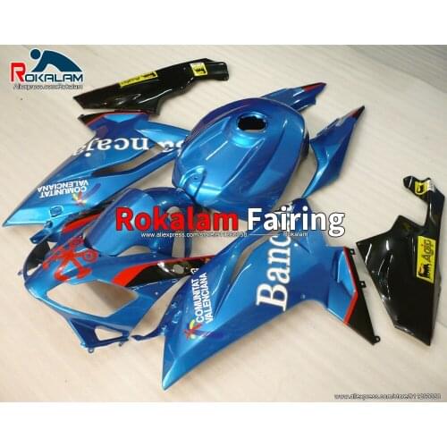 ABS Plastic Kit For Aprilia RS125 2006 2007 2008 2009 2010 2011 RS-125 06-11 Blue Black Motorcycle Fairing (Injection Molding)