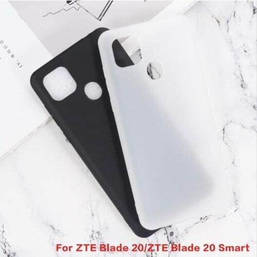 For ZTE Blade 20 Case Soft Silicone Phone Cover For ZTE Blade 20 Case blade20 TPU Coque For ZTE Blade 20 Smart 2019 Cases 6.49