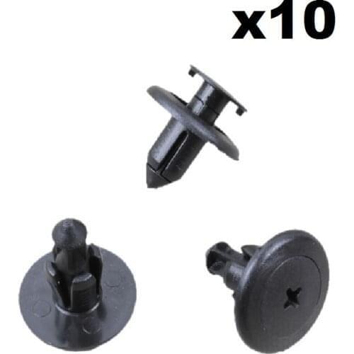 FOR HONDA INTERIOR DOOR CARD MOULDING & TRIM SCREW CLIPS x10 FOR TOYOTA NEW REPAIR SET