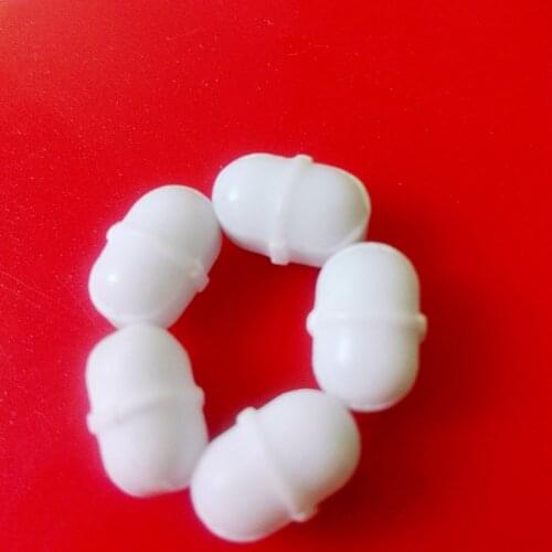 10piece ,Small Size 6*10mm PTFE Magnetic Stirrer Mixer Stir Bars Polytetrafluoroethylene