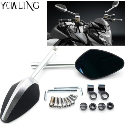 Motorcycle Mirror Motorbike Side Mirrors Rearview Mirror For YAMAHA FZ1 FZ8 Fazer FZ1N FZ6 N/S FZ6R FZ-07 FZ-09 FZ-10 FZ-16