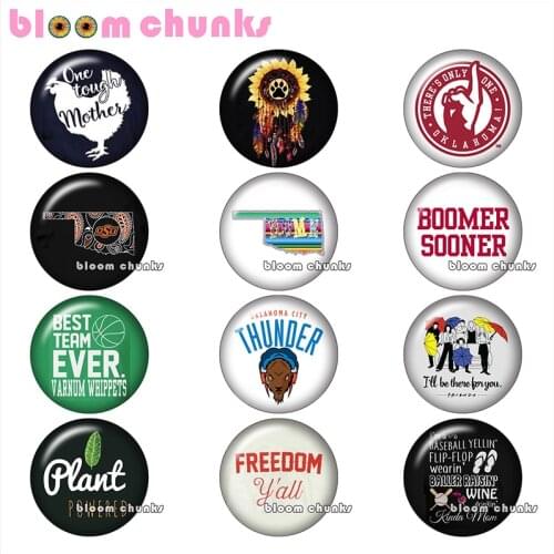 Words sport Round photo glass cabochon demo flat back Making findings 12mm/18mm/20mm/25mm B4457