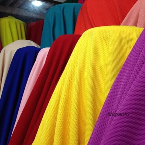 New thick honeycomb pants fabric, DIY jewelry clothing fabric