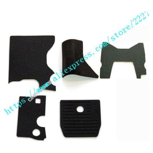 New Original DF 5 PIECE FRONT/REAR/ GRIP RUBBER SET NEW REPAIR PARTS OEM + Tape For NIKON DF