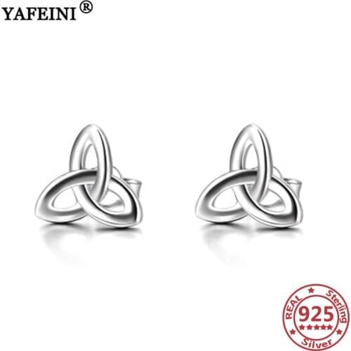 YAFENI 925 Sterling Silver Knot Stud Earrings Womens Earrings For Trendy Jewelry Gift Silver Jewelry Earring Mothers Day Gifts