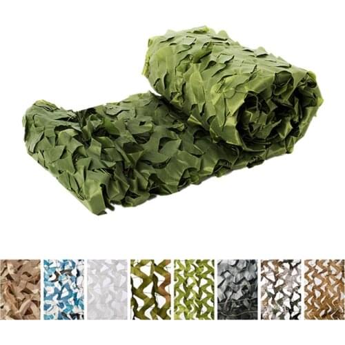 1.5x2M Reinforced Camouflage Net Swimming Pool Beach Gazebo Garden Sun Shelter Camo Netting Outdoor Sun Shade Awnings 8 Colors